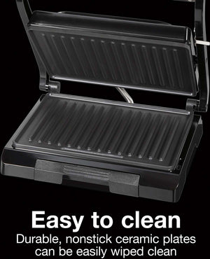 Proctor Silex Commercial - 2-in-1 Panini Press & Compact Grill - 25440PSC