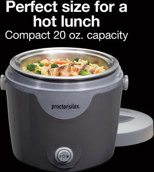 Proctor Silex Commercial - 20 Oz Portable Meal Warmer - 33120C