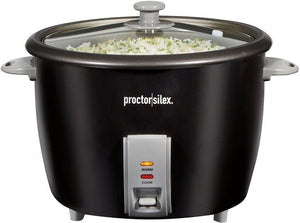 Proctor Silex Commercial - 30 Cup Rice Cooker & Food Steamer - 37555