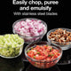 Proctor Silex Commercial - 3.5 Cup Food Chopper With 2 Pulse Speeds - 72870