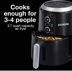 Proctor Silex Commercial - 3.7 QT Black Air Fryer Oven - 35056