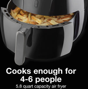 Proctor Silex Commercial - 5.8 QT Black Air Fryer Oven - 35060