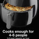 Proctor Silex Commercial - 5.8 QT Black Air Fryer Oven - 35060