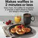 Proctor Silex Commercial - Black Petite Waffle Maker - 26100