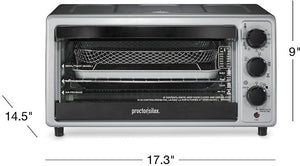 Proctor Silex Commercial - Simply Crisp 6 Slice Toaster Oven Air Fryer - 31275