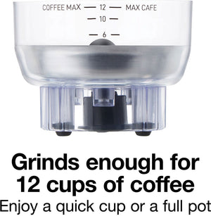 Proctor Silex Commercial - Sound Shield Coffee Grinder Black - 80402