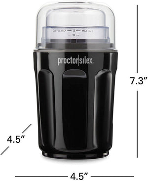 Proctor Silex Commercial - Sound Shield Coffee Grinder Black - 80402