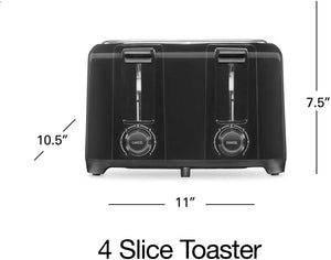 Proctor Silex Commercial - Wide Slot 4 Slice Toaster - 24215G