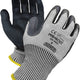 RONCO - Small Black & Grey Polyurethane Knitwrist Cuff Defensor Gloves - 69-580-07