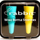 Rabbit - Rabbit Bottle Stoppers Pack of 2 - W6119