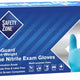 Ralston CanSafe - Medium Blue Powder-Free Safety Zone Nitrile Glove, 100/Bx -GNPR-MD-1A