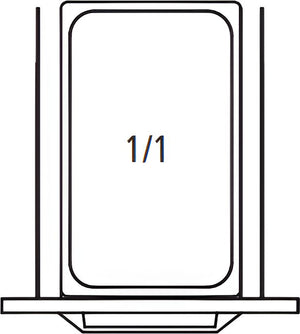 Randell - 18" (2) Drawers For 18" Door Replacement For Prep Stations/Flat Top - SMRDDBL18