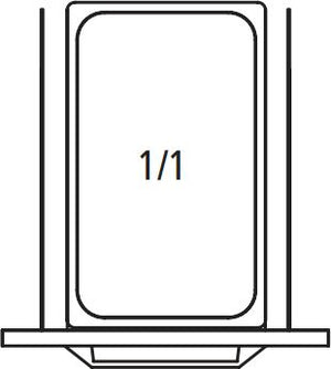 Randell - 18" (2) Drawers For Prep Staions/Flat Top - SMRDDBL1 (Special Order 4-6 Weeks)