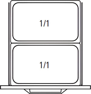 Randell - 24" Interior Shelf For 24" Door For Prep Stations/Flat Top - RFSWR-24