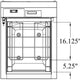 Randell - 24" Stainless Steel Refrigerated Cheeser Station With Weigh Scale And Move-able Grate - RCS-24-WS