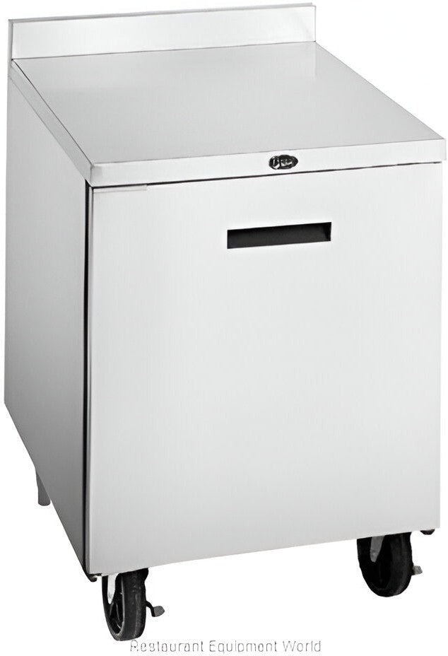 Randell - 27" Stainless Steel One-Section Worktop Refrigerator With Single Doors - 9404-290 (Special Order 4-6 Weeks)