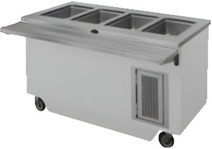 Randell - 30" Fiberglass Electric Hot Food Table With Enclosed Base, Two Hot Food Wells - RANFG HTD-2 (Special Order 4-6 Weeks)