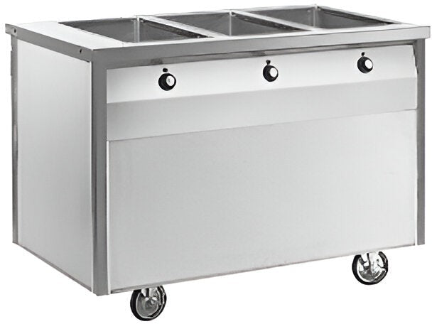 Randell - 30" Stainless Steel Electric Hot Food Table With Enclosed Base, Two Hot Food Wells - RAN HTD-2 (Special Order 4-6 Weeks)