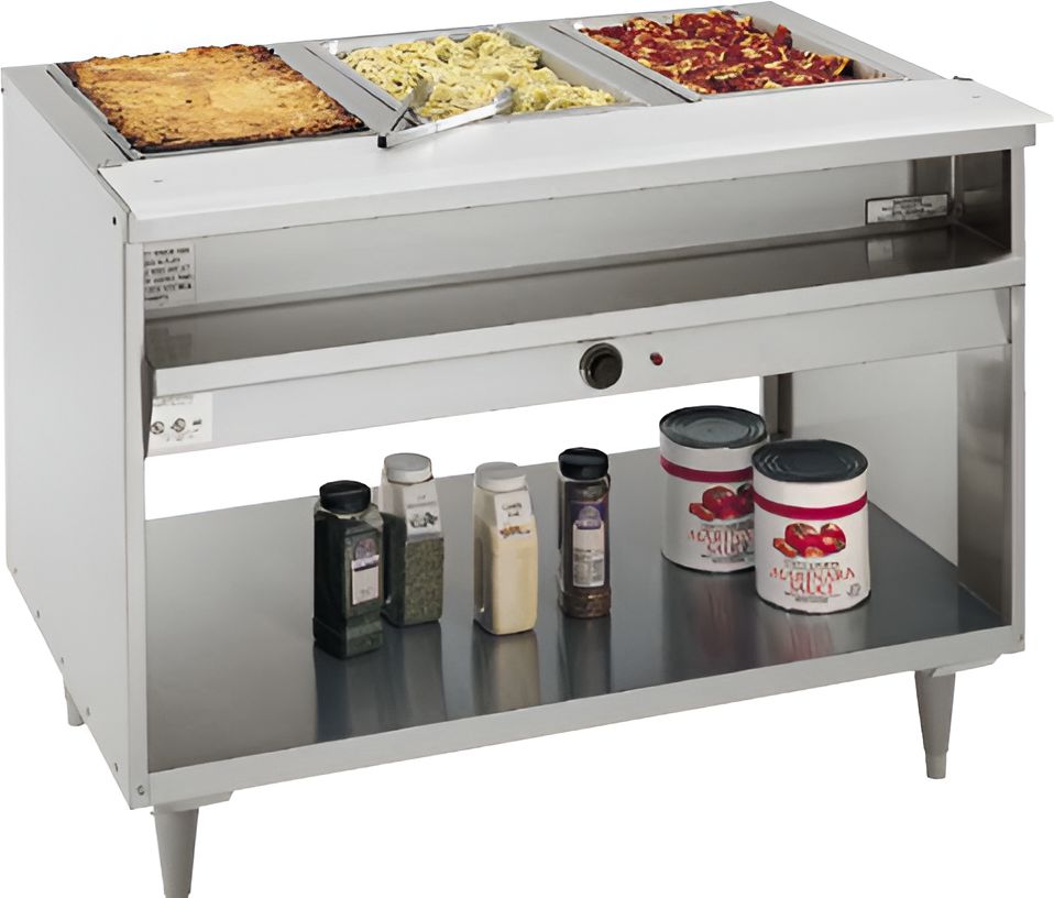 Randell - 33" Stainless Steel Electric Hot Food Table - 3312-208