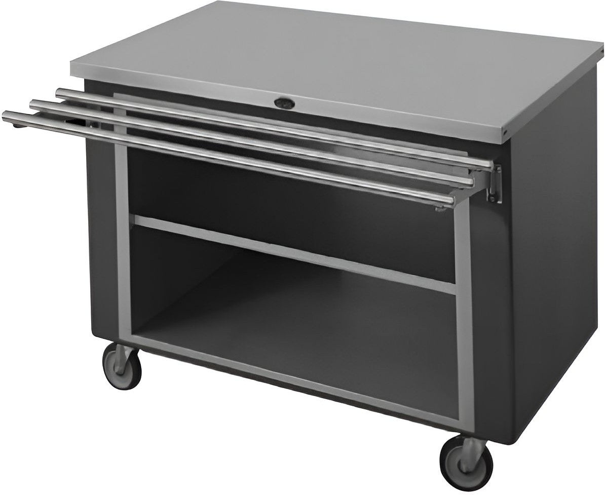 Randell - 36" Fibreglass Utility Serving Counter With Open Base - RANFG ST-3S (Special Order 4-6 Weeks)