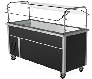 Randell - 36" Stainless Steel Cold Food Serving Counter With Enclosed Base - RS SSC-RCP-2 (Special Order 4-6 Weeks)