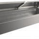 Randell - 39" Refrigerated Countertop Pan Rail With Hinged Cover - CR9039-290 (Special Order 4-6 Weeks)