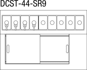 Randell - 44" Ice Cream Dipping Cabinet - DCST-44-SR9