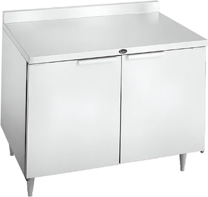 Randell - 48" Stainless Steel 2-Section Worktop Refrigerator With Two Doors - 9302F-290 (Special Order 4-6 Weeks)