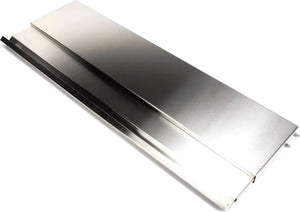 Randell - 48" Stainless Steel Back Panel For Prep Stations/Flat Top - RMBCKSS48 (Special Order 4-6 Weeks)