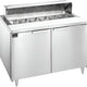 Randell - 48" Stainless Steel Two Door Sandwich/Salad Prep Table With 12 Pans - 9305-290 (Special Order 4-6 Weeks)