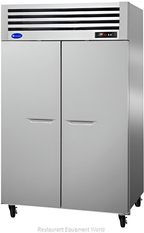 Randell - 51.8" Stainless Steel Two-Section Reach-In Refrigerator - R2R-52-2 (Special Order 4-6 Weeks)