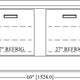 Randell - 60" Stainless Steel 2-Section Worktop Refrigerator With Two Doors - 9602-290