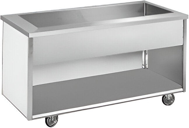 Randell - 60" Stainless Steel Cold Food Serving Counter With Open Base - RAN IC-4S (Special Order 4-6 Weeks)