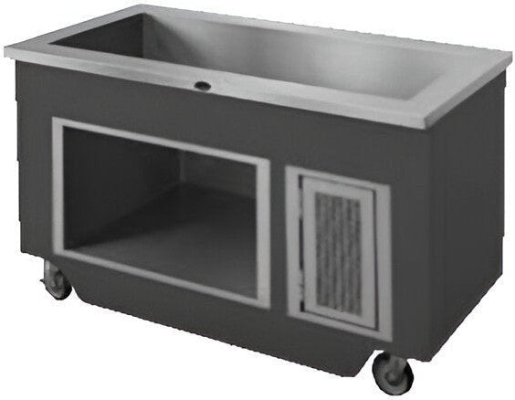 Randell - 60.25" Fiberglass Cold Food Serving Counter With Open Base - RANFG IC-4S (Special Order 4-6 Weeks)