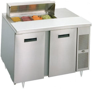 Randell - 72" Stainless Steel Two Door Sandwich/Salad Unit Refrigerated Counter - 9230-513