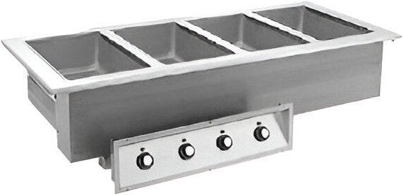 Randell - Stainless Steel Electric Drop-In Hot / Cold Food Well Unit - 9560-1AWF