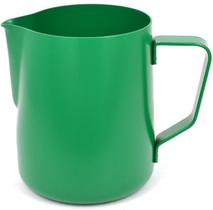 Rhino - 12 Oz (360ml) Green Stealth Milk Pitcher - RHGR12Oz