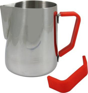 Rhino - 12 Oz Red Silicone Milk Pitcher Handle Grip - RGRIP12