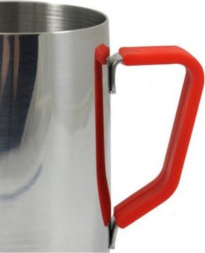 Rhino - 12 Oz Red Silicone Milk Pitcher Handle Grip - RGRIP12