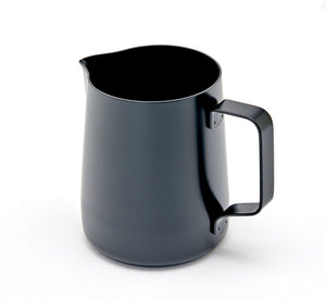 Rhino - 20 Oz (600ml) Stealth Milk Pitcher Black - RHTEF20OZ