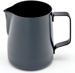 Rhino - 20 Oz (600ml) Stealth Milk Pitcher Black - RHTEF20OZ