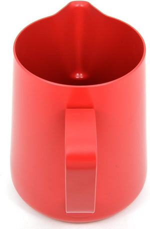 Rhino - 32 Oz (950ml) Red Stealth Milk Pitcher - RHRED32OZ