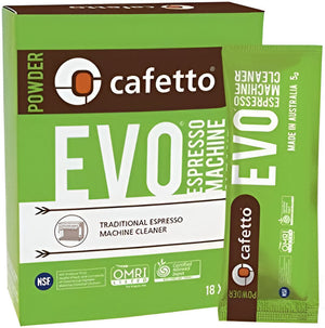 Rhino - Cafetto Organic EVO Espresso Machine Cleaner, Pack Of 18 - E15434-1