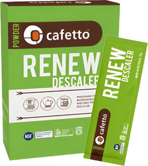 Rhino - Cafetto Renew Organic Descaler, 4 Sachets Per Pack - E10276