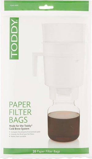 Rhino - Toddy Cold Brew Paper Filters, Pack Of 20 - THMPF20B