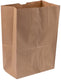 RiteEarth - 1/6 Kraft Plain Paper Barrel Bag, Pack of 400 - REPB665K