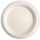 RiteEarth - 6" Bagasse Round Plates, Pack of 125, 1000/cs, 144Cs/Sk - REBP060