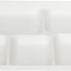 RiteEarth - 6 Compartment Bagasse Lunch Tray, Pack of 400- T106