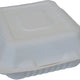 RiteEarth - 8" x 8.7" Bagasse Hinged Container, Pack of 200- H891