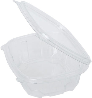 RitePak - 12 Oz Clear Hinged Deli Container, Pack of 200 - DH12